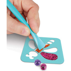 Crayola Glitter Dots Stencil Stickers