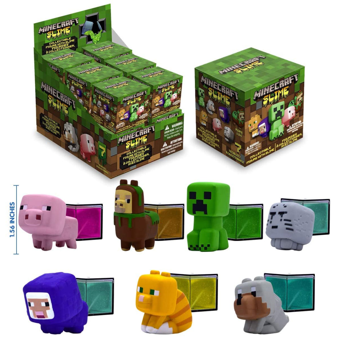 Minecraft Slime Blind Box Collectable Figure With Slime - Maqio