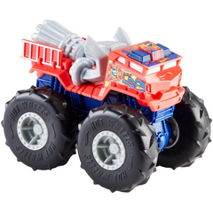 Hot Wheels 5 Alarm Monster Trucks Twisted Tredz - Maqio