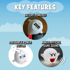 Super Mario 3D Boo Light With Sound