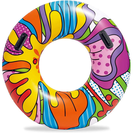 Bestway Pop Art Swim Swimming Float TubeWith Pop Art Design 119cm