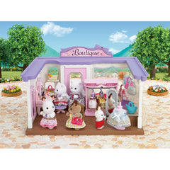 Sylvanian Families Boutique Shop and Accessories with Persian Cat Mother