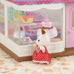 Sylvanian Families Boutique Shop and Accessories with Persian Cat Mother