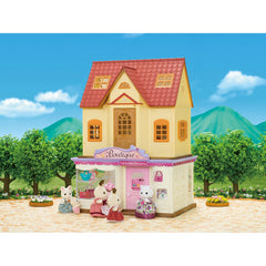 Sylvanian Families Boutique Shop and Accessories with Persian Cat Mother