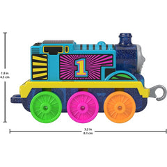 Thomas & Friends Small Push Along Neon Thomas in Die-Cast