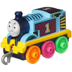 Thomas & Friends Small Push Along Neon Thomas in Die-Cast