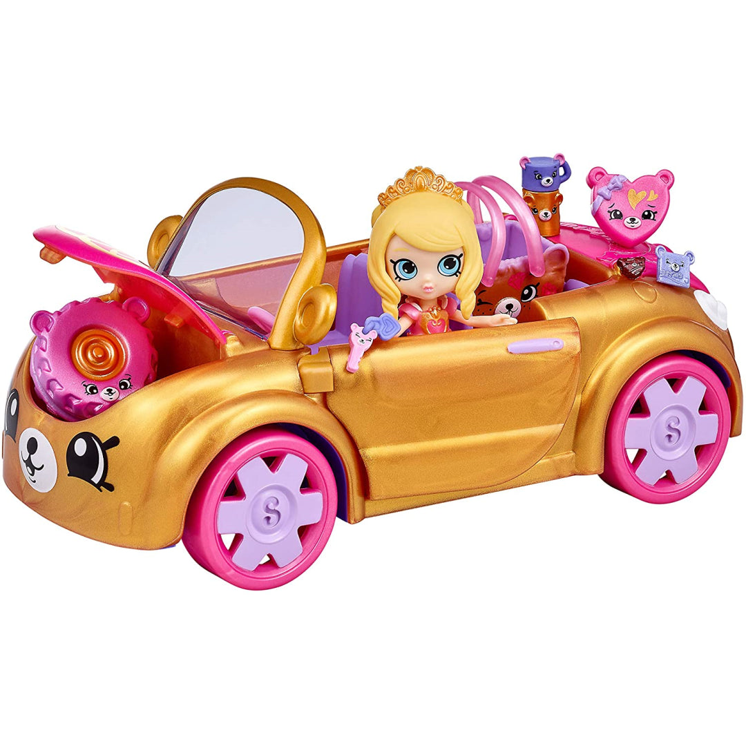 Shopkins Happy Places Royal Trends Convertible Car - Maqio