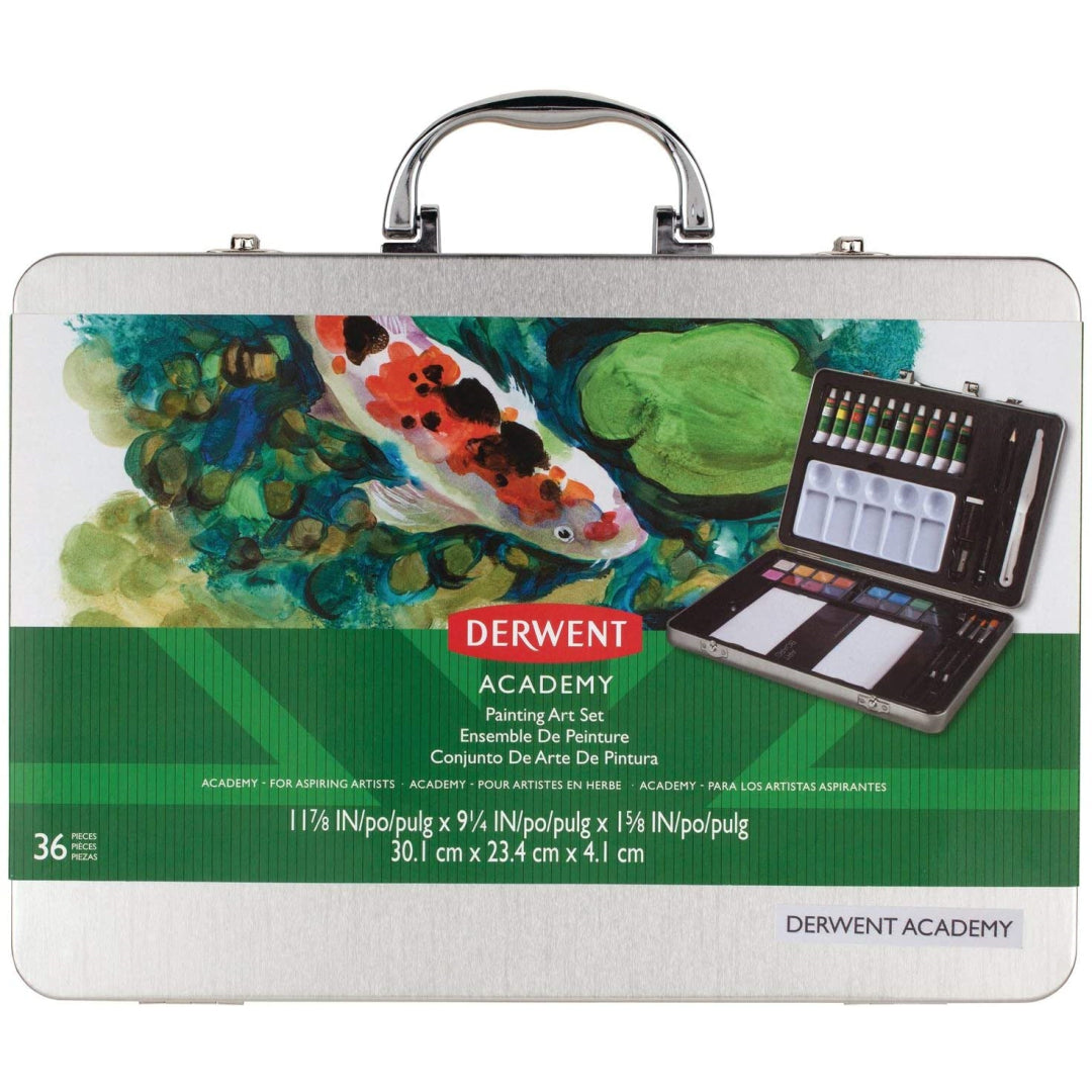 Derwent Academy 36 Piece Painting Art Set - Maqio