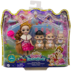 Enchantimals 6" Brystal & Bunny Family - Maqio