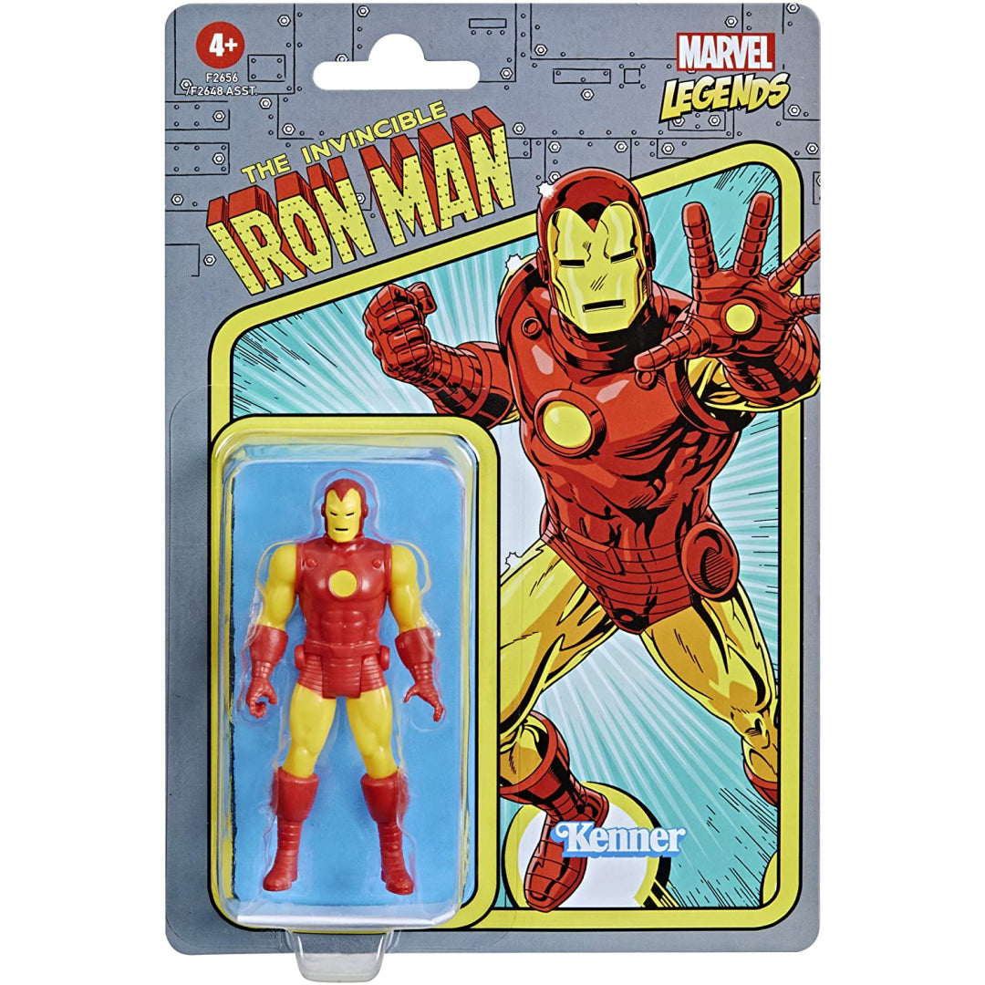 Marvel Legends Iron Man Retro Action Figure - Maqio