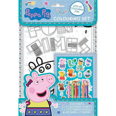 Peppa Pig Colouring Set - Maqio