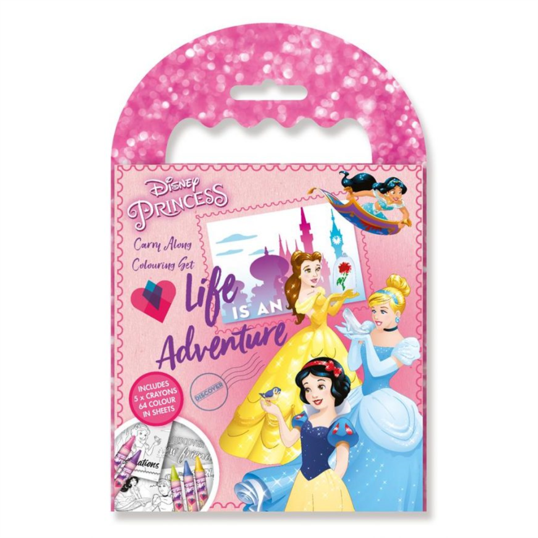 Disney Princess Carry Along Colouring Set - Maqio