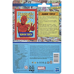 Marvel Legends Human Torch Retro Action Figure - Maqio