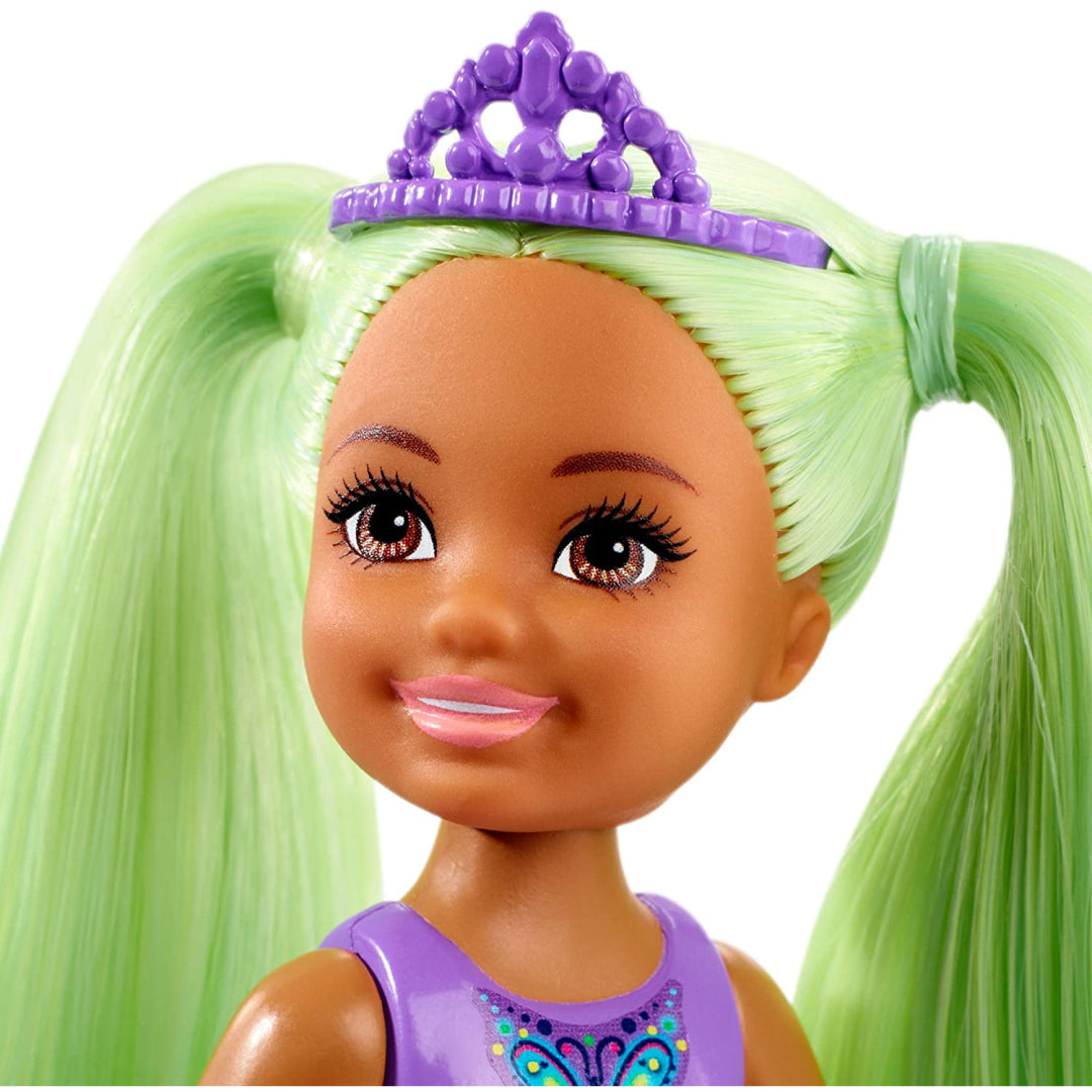 Barbie Dreamtophia green Hair Little Sister - Maqio
