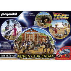 Playmobil Back to the Future Part 3 Christmas Advent Calendar - Maqio