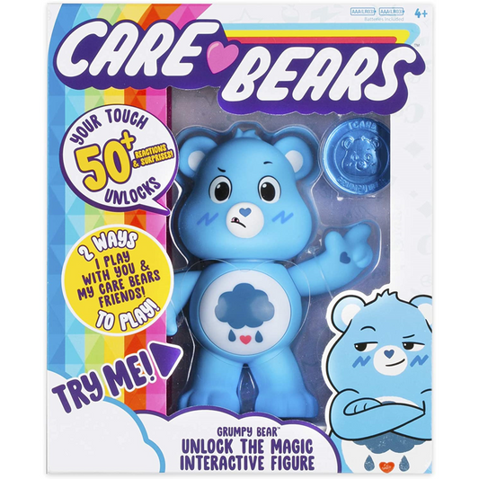Care Bears Unlock The Magic Interactive Figure - Grumpy Bear