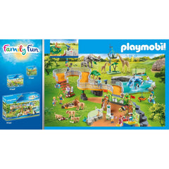 Playmobil Family Fun Outdoor Lion Enclosure Playset - Maqio