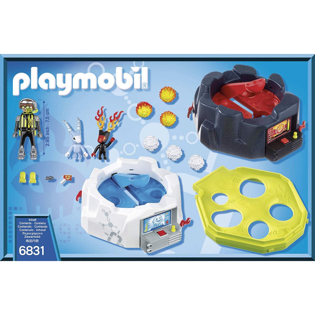 Playmobil 6831 Fire and Ice Action Interactive Game Playset - Maqio