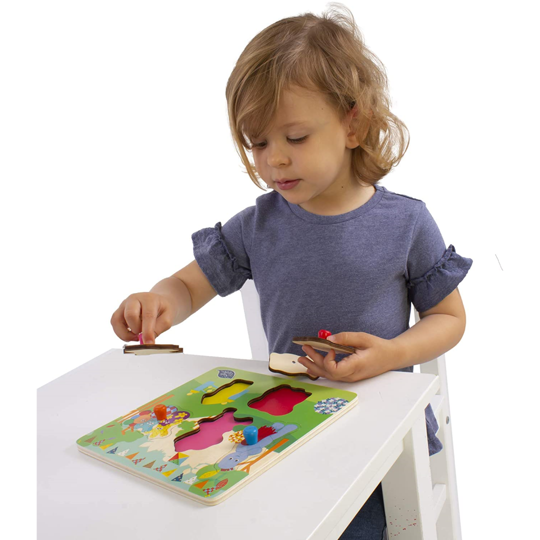 In the Night Garden Wooden Peg Puzzle - Maqio