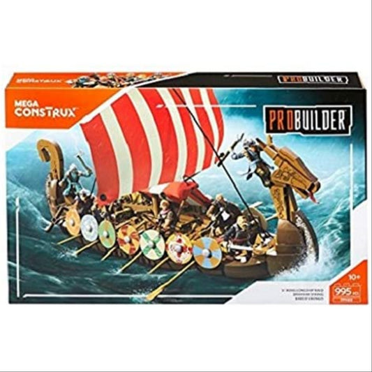 Mega Bloks Construx FPH88 Construx Probuilder Viking Longship Raid - Maqio