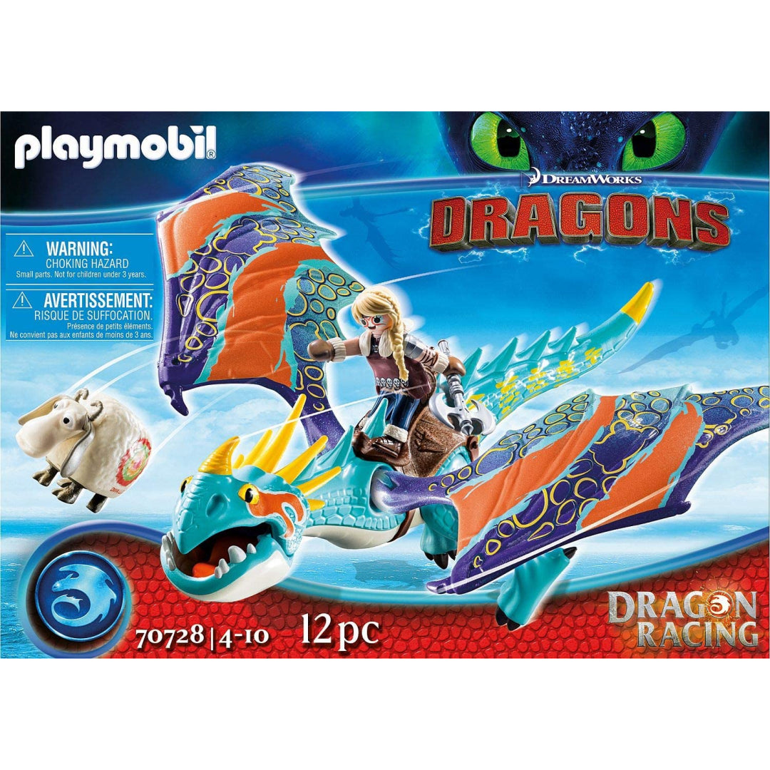 Playmobil DreamWorks Dragons Racing Astrid & Stormfly - Maqio