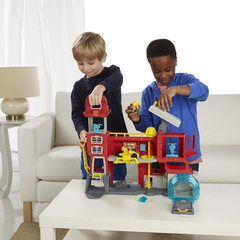 Playskool Heroes Transformers Rescue Bots Griffin Rock Firehouse Headquarters Toy - Maqio