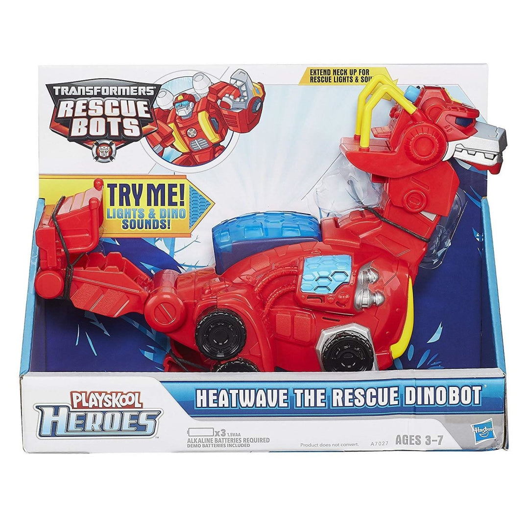 Transformers Playskool Heroes Heatwave Dinobot Action Figure - Maqio