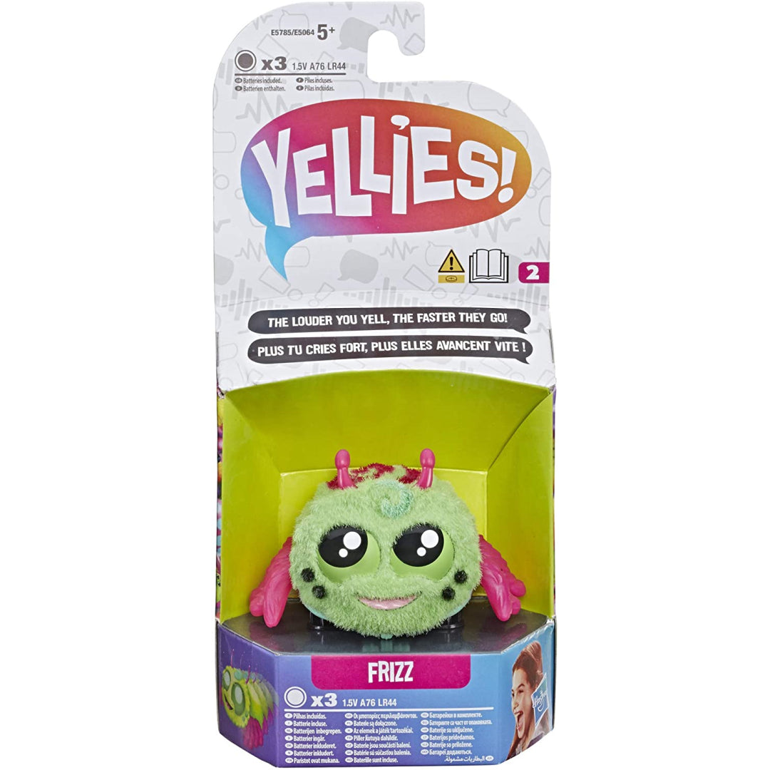 Yellies Voice Activated Electronic Pet - Frizz Spider - Maqio