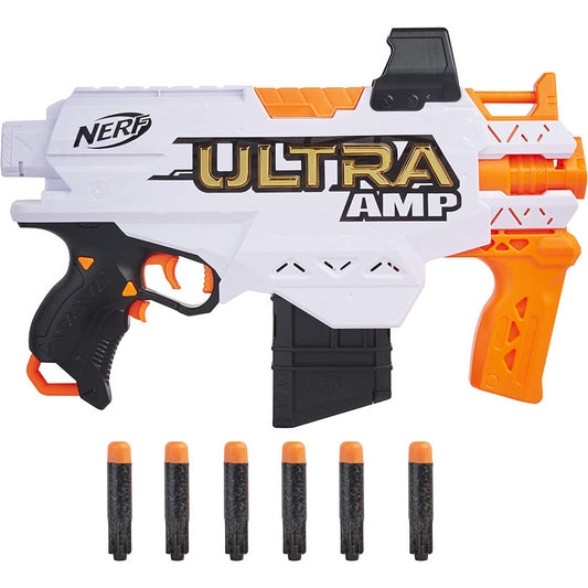 Nerf Hasbro Ultra AMP Motorised Blaster With 6-Dart Clip & Darts