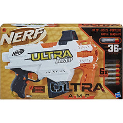 Nerf Hasbro Ultra AMP Motorised Blaster With 6-Dart Clip & Darts