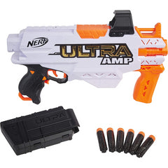 Nerf Hasbro Ultra AMP Motorised Blaster With 6-Dart Clip & Darts