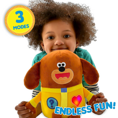 Hey Duggee Interactive Smart Soft Toy with Voice Activated Sounds & Lights - Maqio