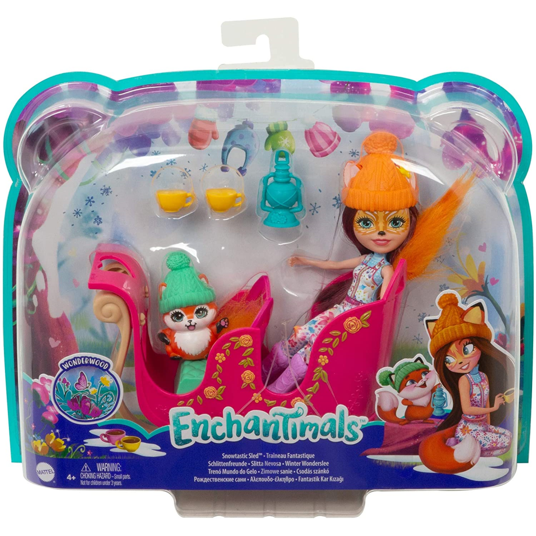 Enchantimals Snowtastic Sled Set - Maqio