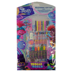 Trolls movie Colouring Art Kit 70 Piece - Maqio