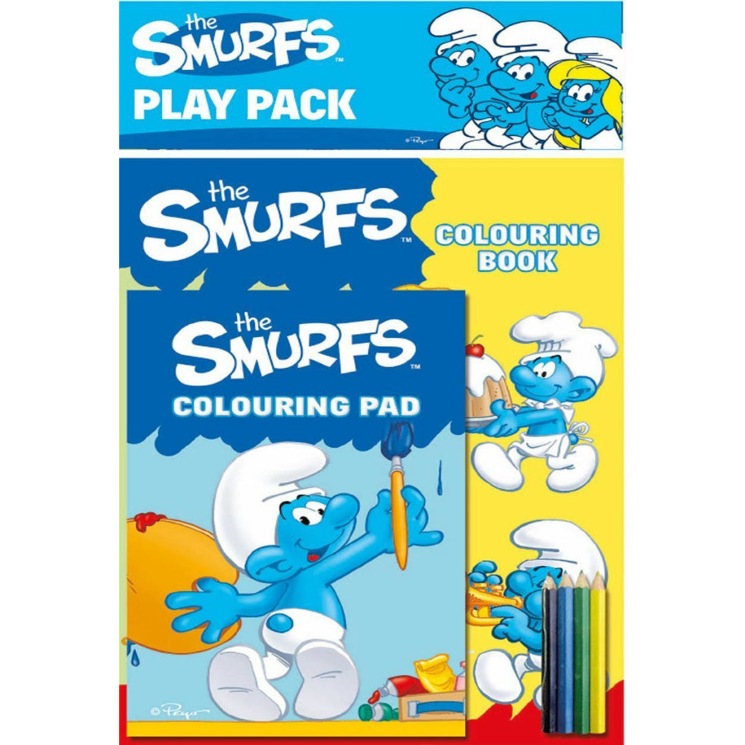Smurfs Colour Activity Play Pack - Maqio