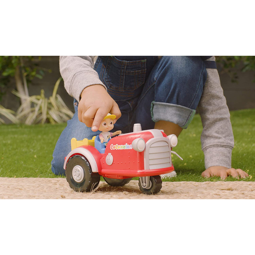 Cocomelon Red Musical Tractor & JJ Action Figure - Maqio