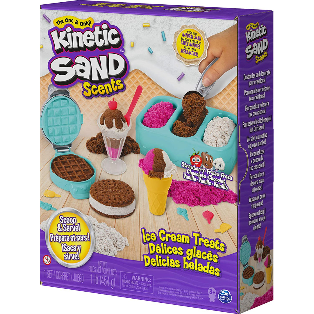 Kinetic Sand Ice Cream Treats Playset - Maqio
