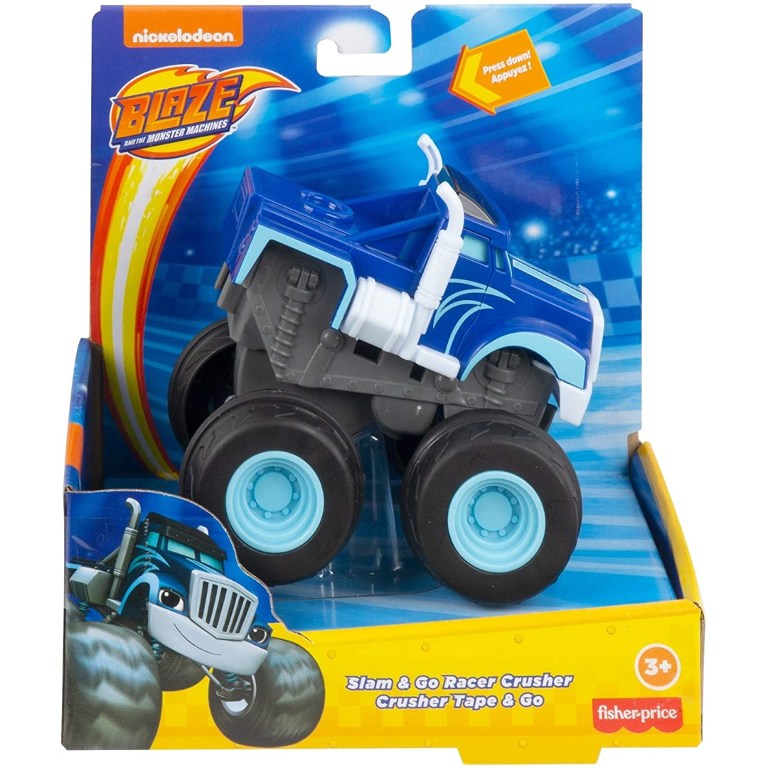 Blaze Slam & Go Racer Crusher Tape & Go - Maqio