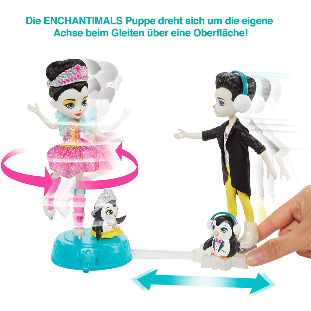 Enchantimals Darling Ice Dancers Doll Set GJX49 - Maqio