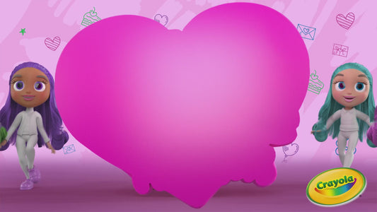 Crayola Colour n Style Friends Goldie Catwalk Playset