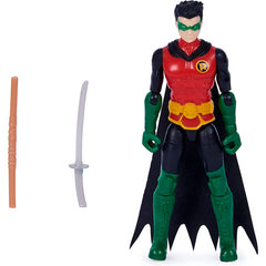 DC Comics 4-inch Action Figures - Batman and Robin vs. The Joker and King Shark
