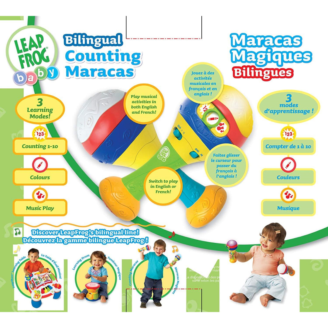 LeapFrog Learn & Groove Counting Maracas - Maqio