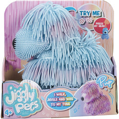 Jiggly Pets Pearlescent Puppy Blue Interactive Electronic Puppy