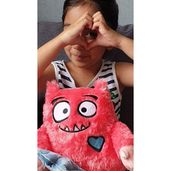 Love Monster Feature Giggle Soft Cuddly Toy