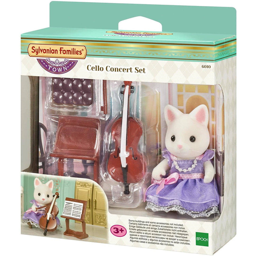 Sylvanian Families Town Cello Concert Set - Maqio