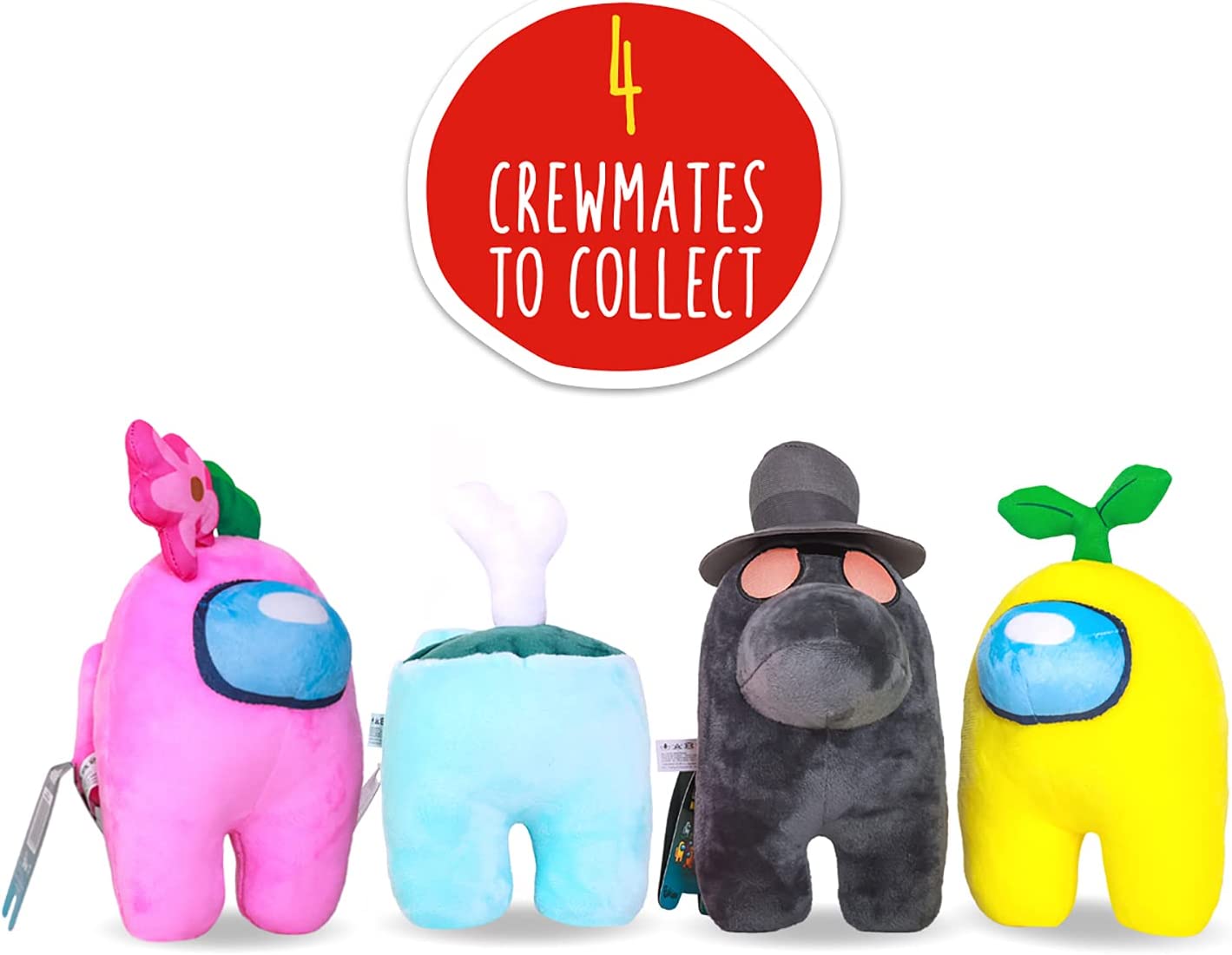 Official & Fully Licensed Among Us Black Character Plush - Maqio