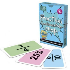 Green Board Education Fraction fundamentals Snap & Pairs Games