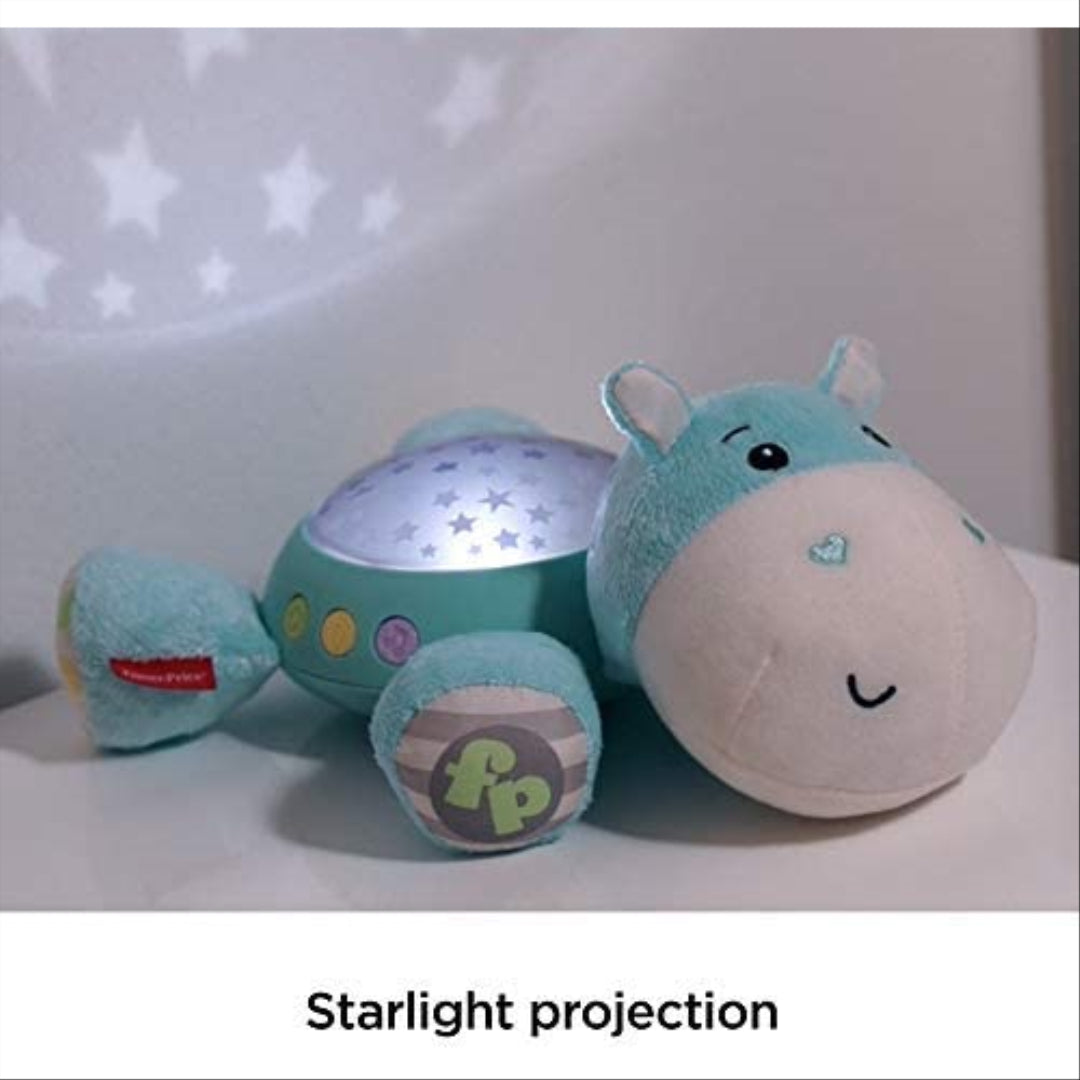Fisher-Price Hippo Plush Projection Soother for Babies - Maqio
