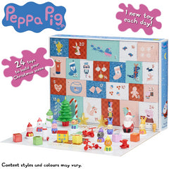 Peppa Pig Advent Christmas Calendar 24 Days inc Figures - Maqio