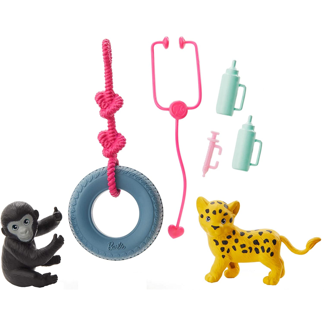 Barbie Ken Career Wild Life Vet Doll and Playset GJM33 - Maqio